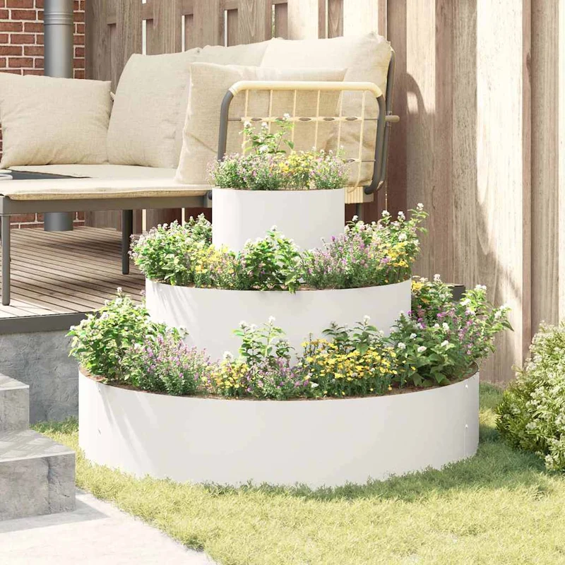 Maceta Para Jardín 90 X 90 X 20 Cm Acero Laminado En Frío