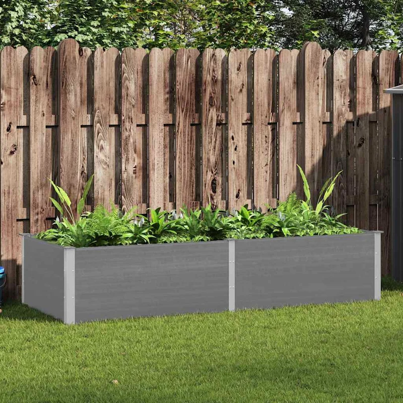 Arriate De Wpc Gris 250x100x54 Cm