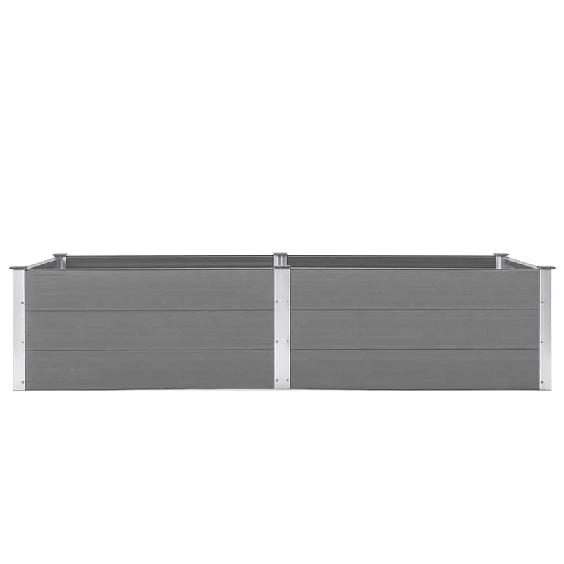 Arriate De Wpc Gris 250x100x54 Cm
