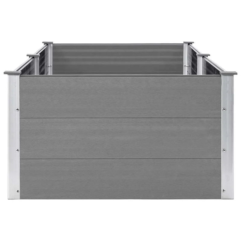 Arriate De Wpc Gris 250x100x54 Cm
