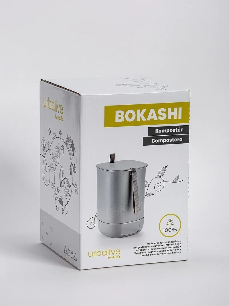 Compostador De Plástico Reciclado Bokashi