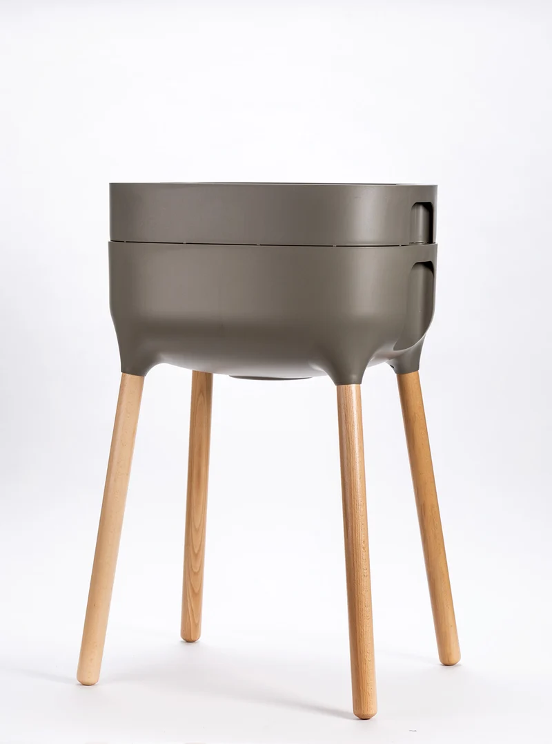 Jardinera Urbalive High Gris Con Auto-riego