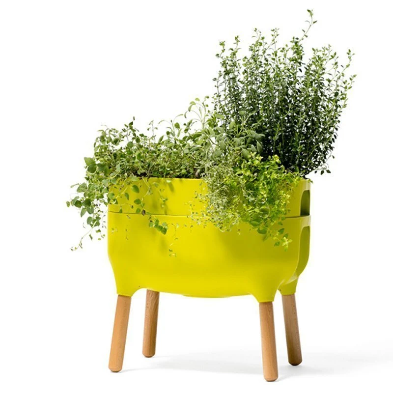 Jardinera Elevada Urbalive Low Verde Claro Con Auto-riego