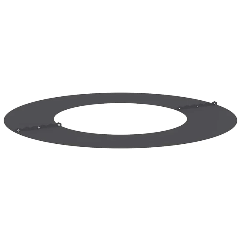 Adecuado Para Anillos De Árbol Plano 5 Pcs Negro Ø40 / 70 Cm