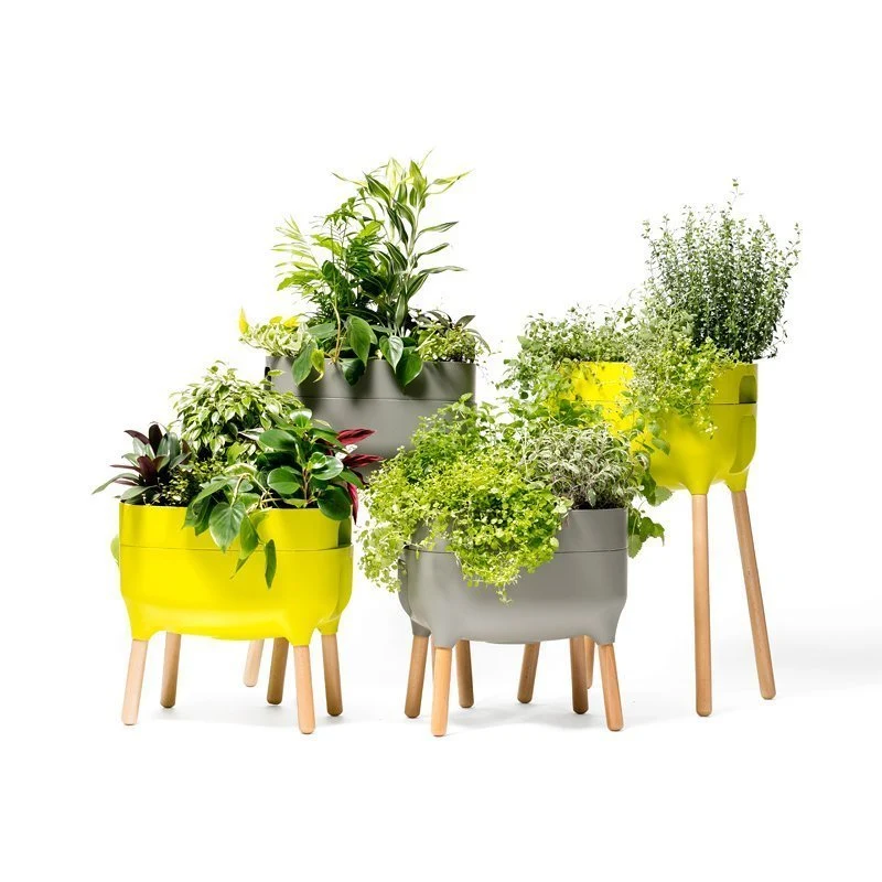 Jardinera Elevada Urbalive Low Antracita Con Auto-riego