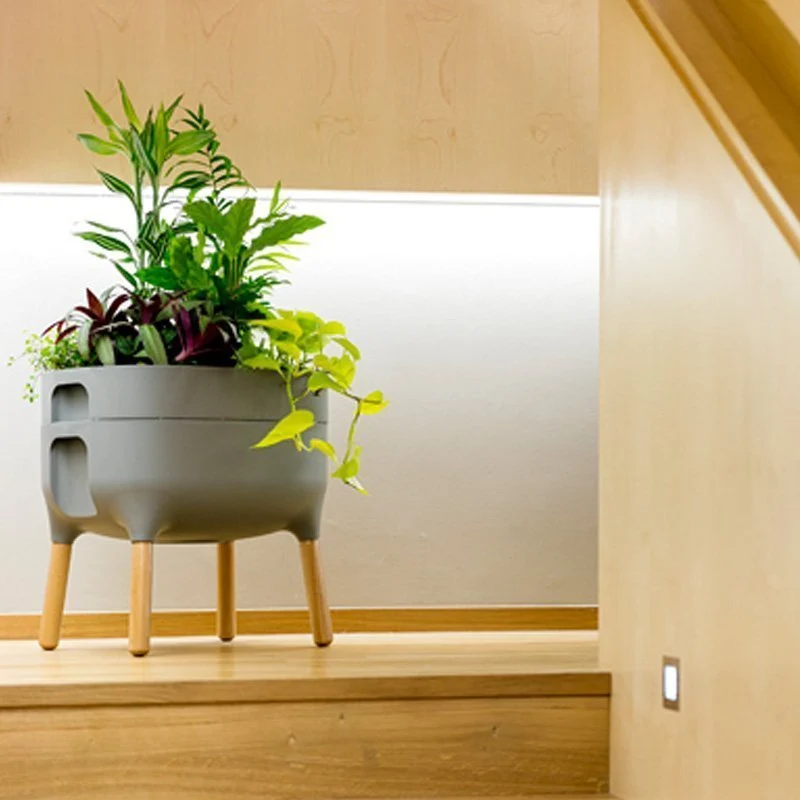 Jardinera Elevada Urbalive Low Antracita Con Auto-riego