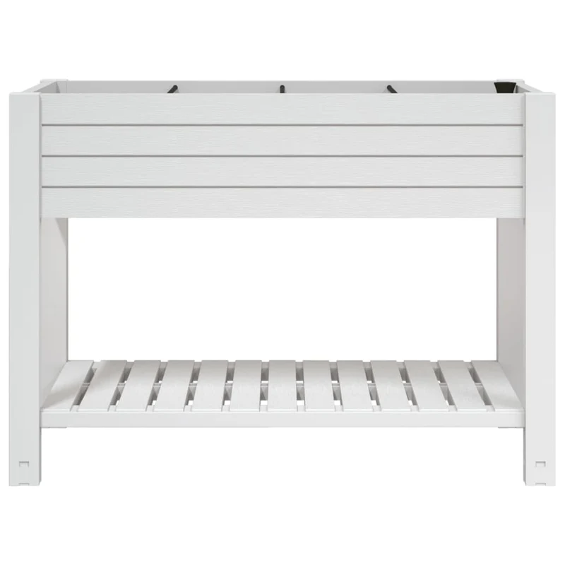 Jardinera Alta Polipropileno Blanco 110x45x79 Cm