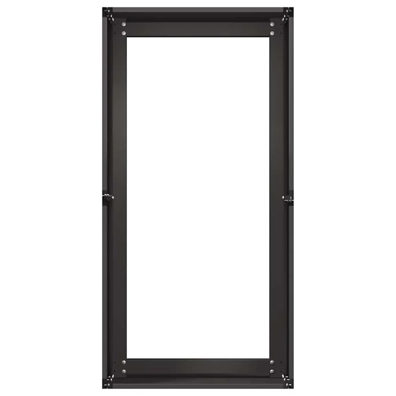 Jardinera De Acero Laminado En Frío Negro 40x80x40 Cm