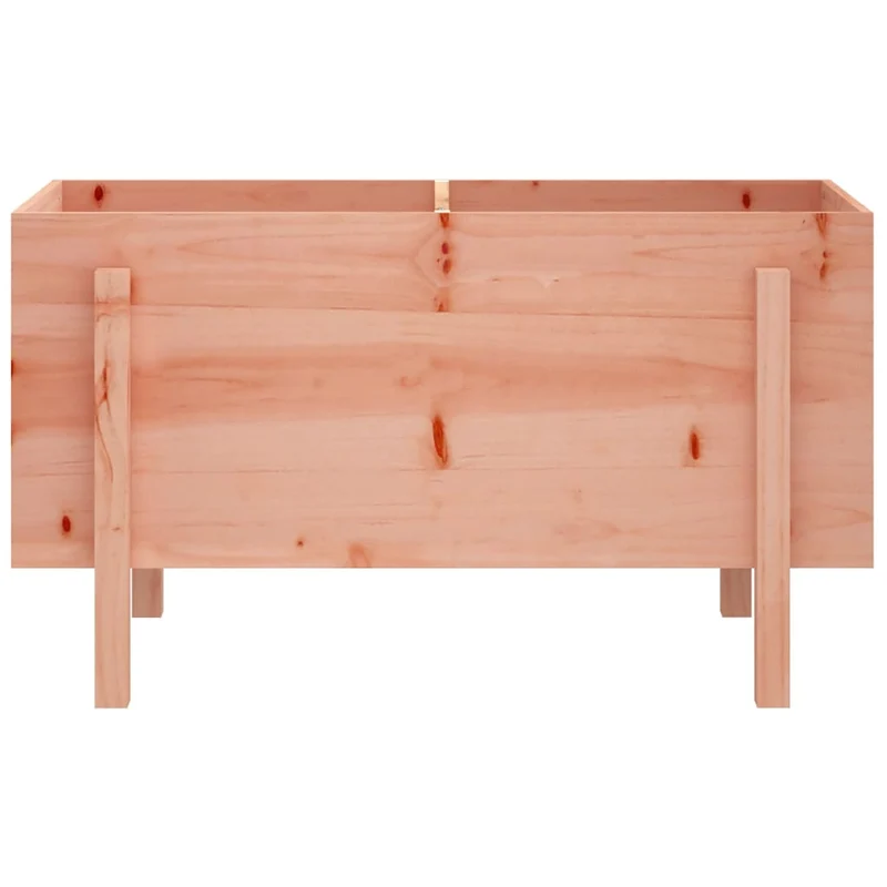 Arriate Elevado Jardín Madera Maciza Abeto Douglas 101x50x57 Cm