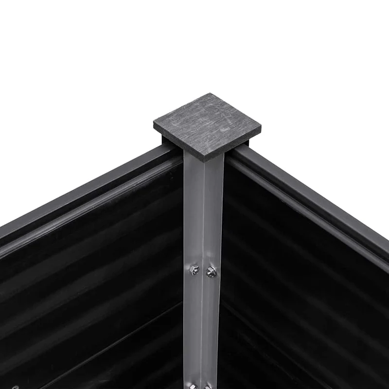Arriate De Jardín Wpc Gris 300x100x54 Cm
