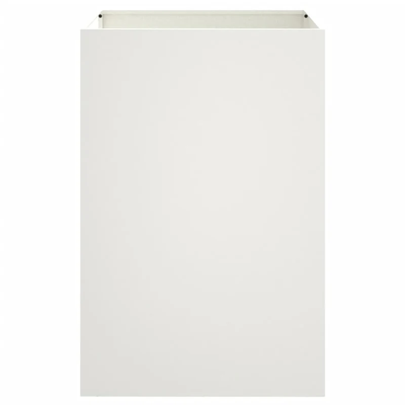Jardinera Acero Blanco 52x48x75 Cm