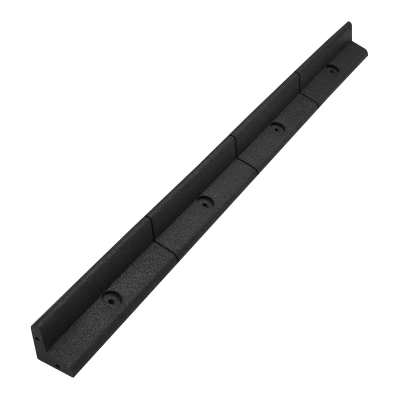 Bordes De Césped Negro Flexibles Jardín Bordes De Césped Paquete De 4 X 1.2m