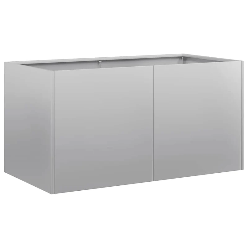 Jardinera 80x40x40 Cm De Acero Galvanizado