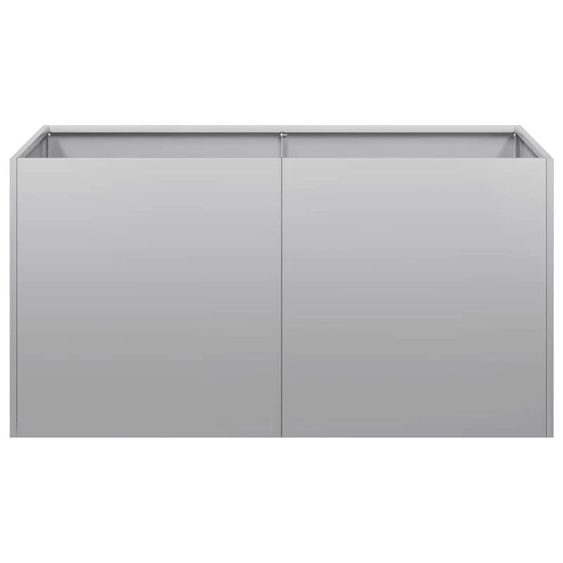 Jardinera 80x40x40 Cm De Acero Galvanizado