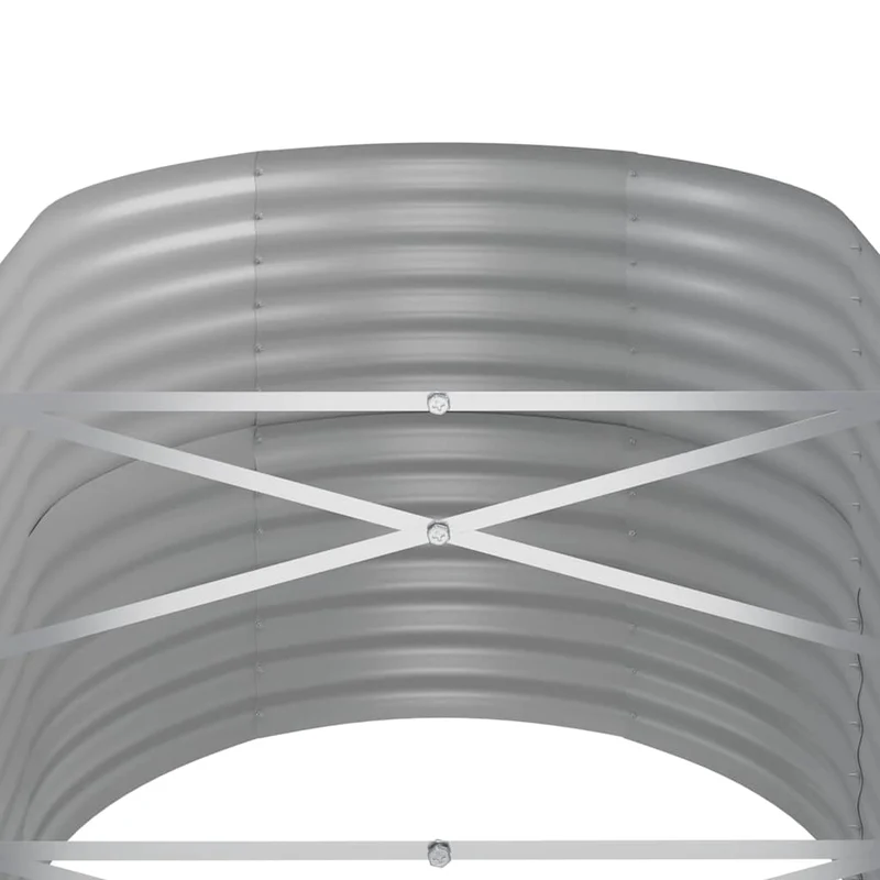 Jardinera Arriate Acero Galvanizado Antracita 152x80x68 Cm