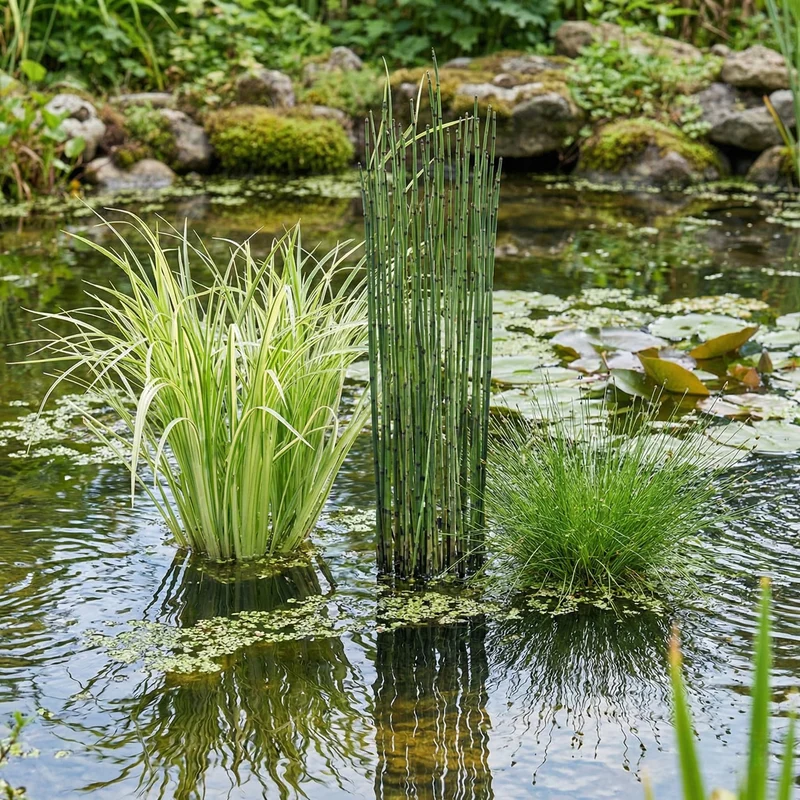 Cola De Caballo Acuática - Equisetum Fluviatile - 15 Plantas