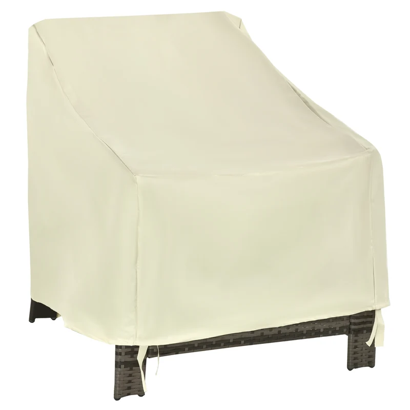 Outsunny Funda Protectora Para Sillas Cubierta Mueble Sillón Impermeable