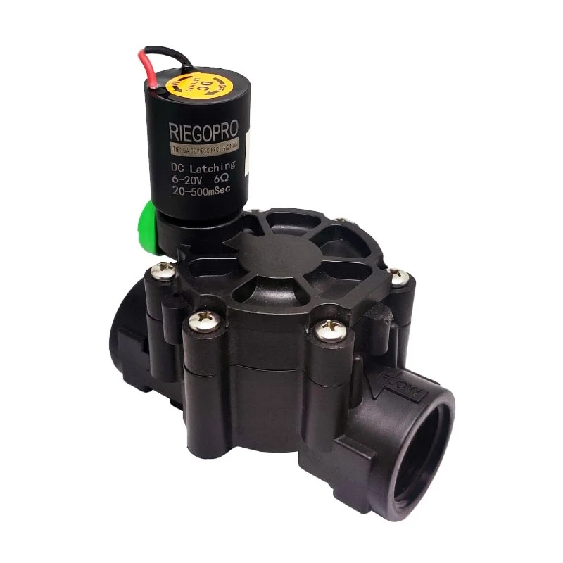 Electroválvula Riegopro Rp-100 1" 9v D.c. Con Apertura Y Cierre Manual - Automático