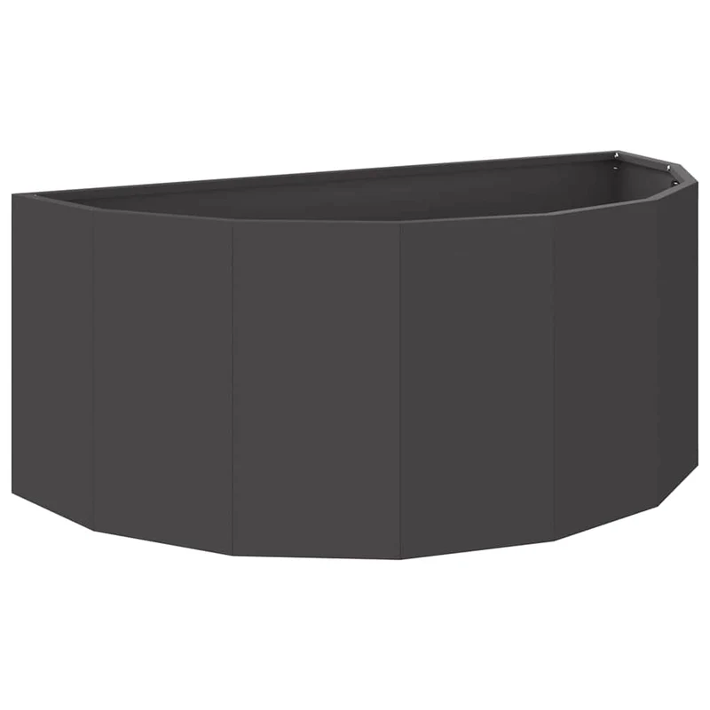 Jardinera Negro 90 X 45 X 35 Cm Acero