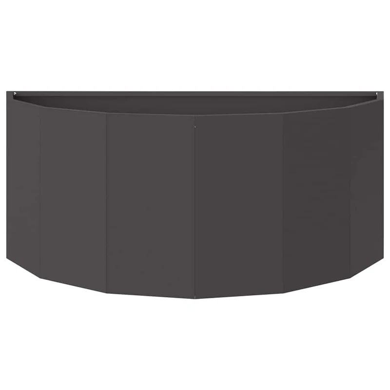 Jardinera Negro 90 X 45 X 35 Cm Acero