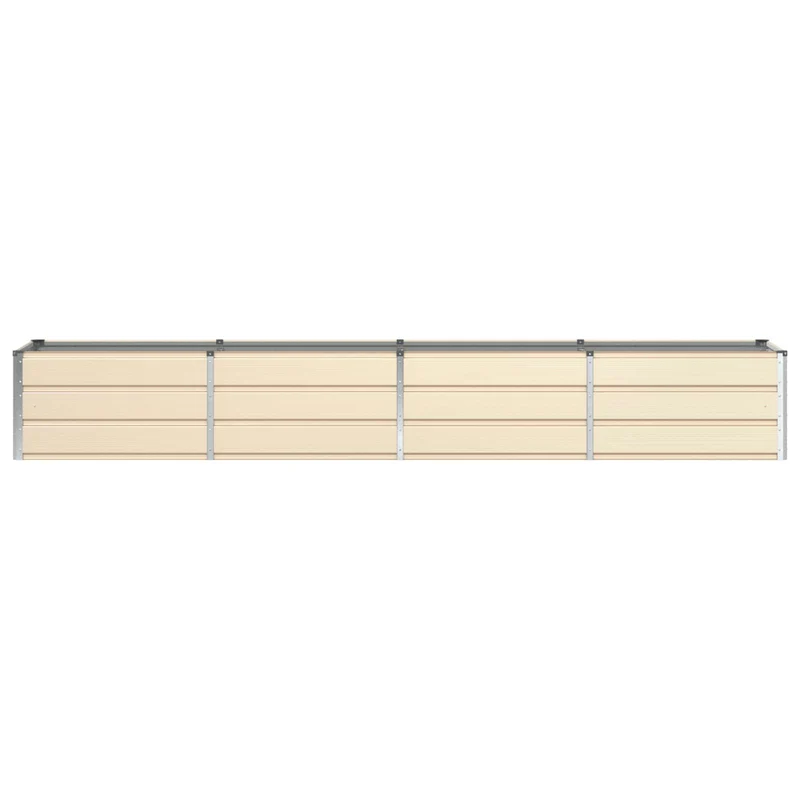 Jardinera Marfil 320 X 80 X 45 Cm Acero