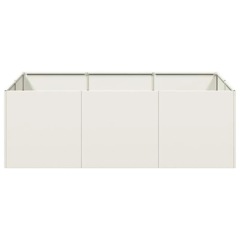 Jardinera Acero Blanco 120x80x40 Cm
