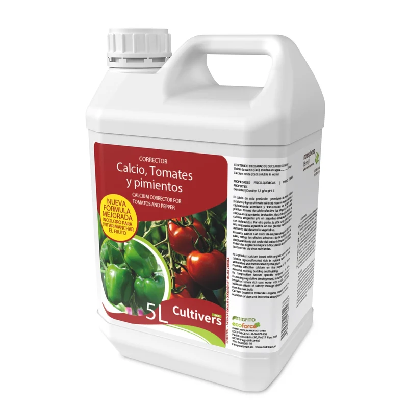 Calcio Tomates, Pimientos Y Hortaliza Líquido Cultivers 1 L