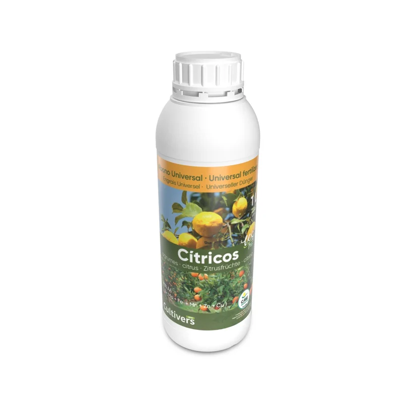 Abono Cítricos Líquido Ecológico Cultivers 5 L