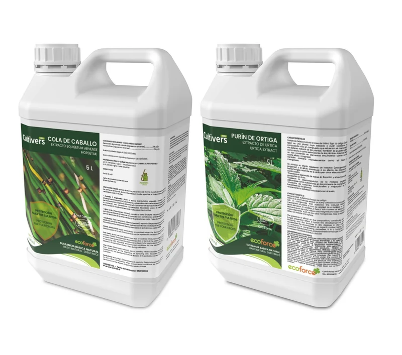 Pack Cola De Caballo Y Purín De Ortiga Cultivers 1 L