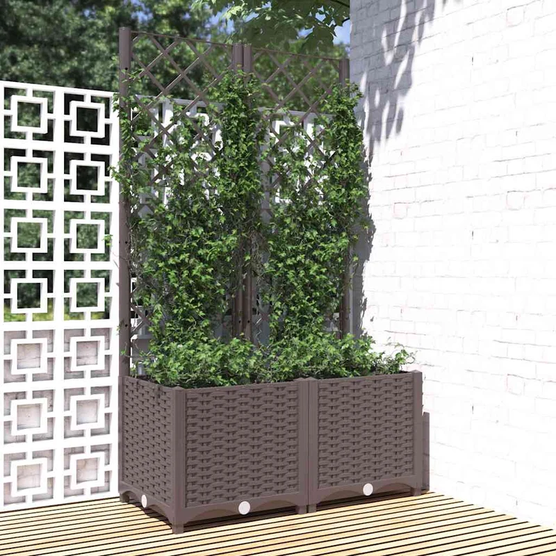 Jardín Marrón 80 X 40 X 136 Cm