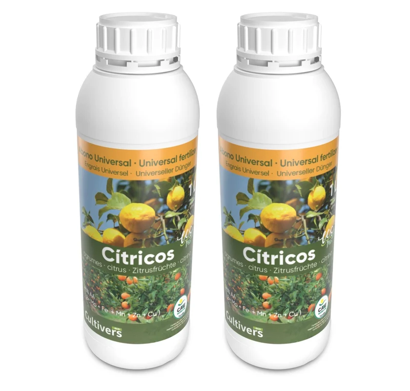 Abono Cítricos Líquido Ecológico Cultivers 1 L