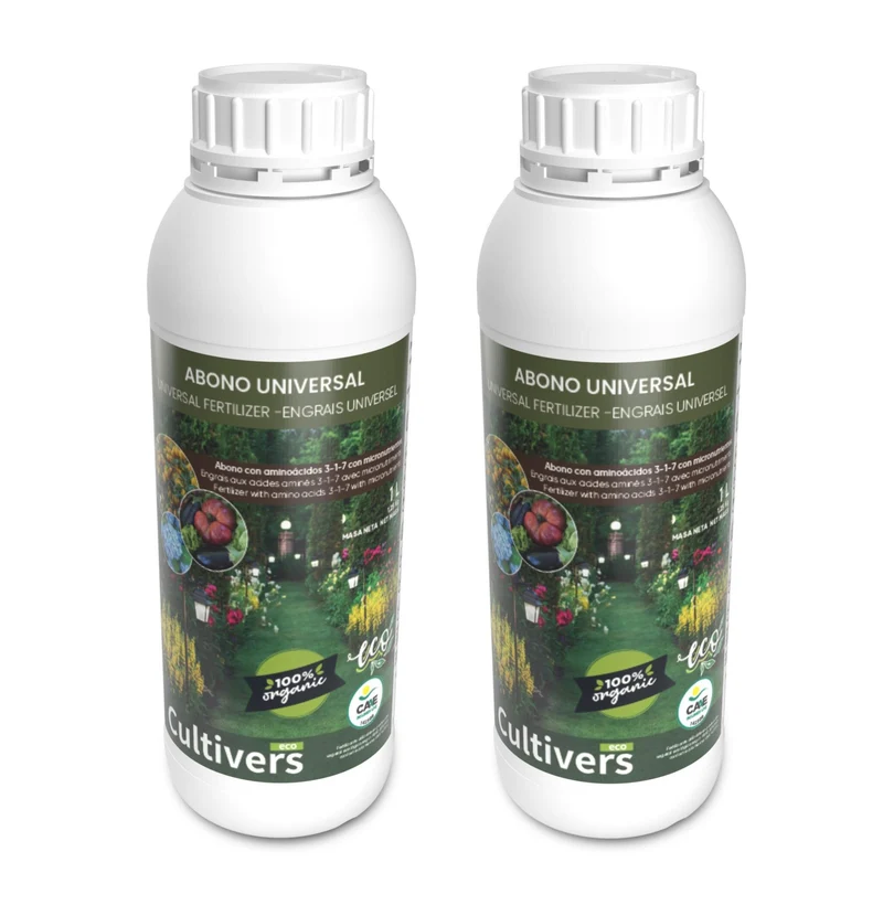 Abono Universal Líquido Ecológico Cultivers 2x1l