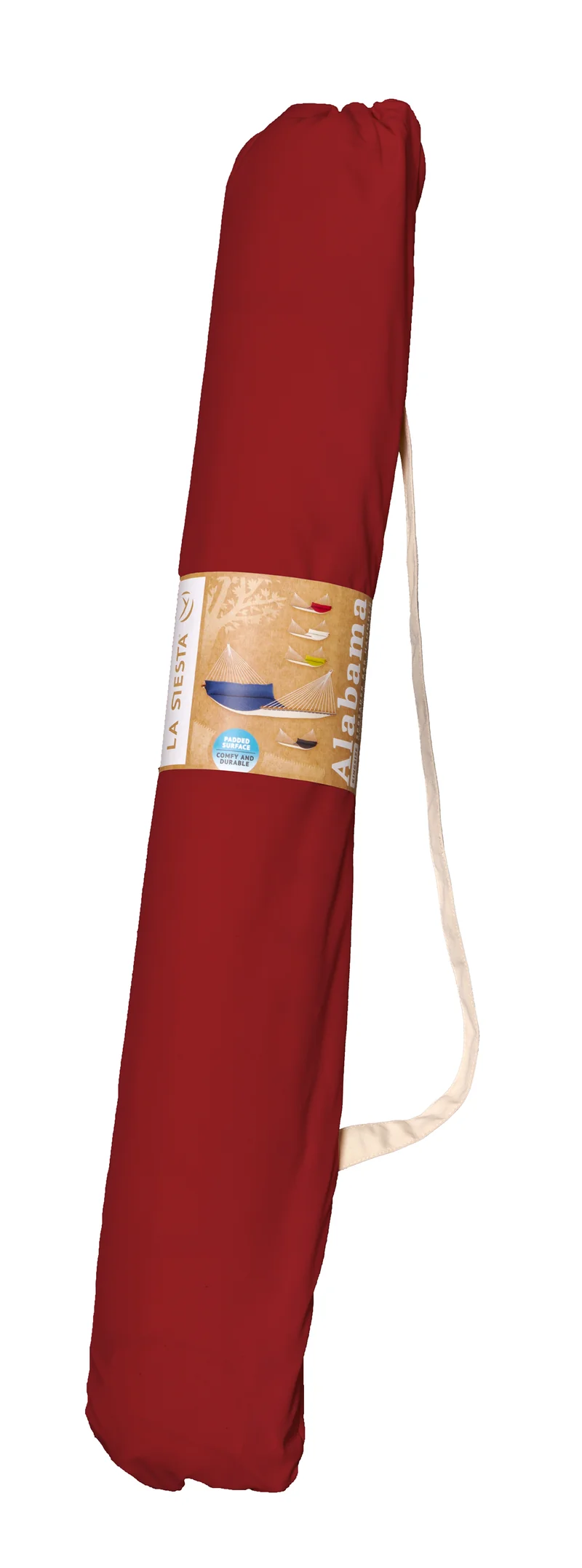 Hamaca con barra kingsize Alabama (Red Pepper)