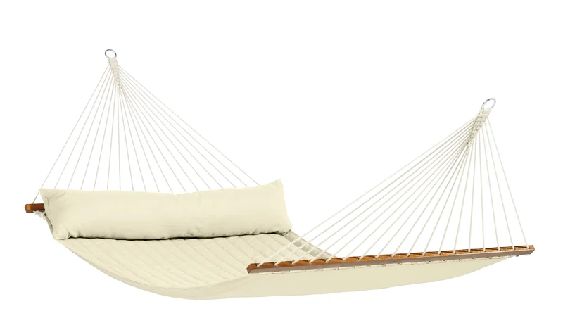 Hamaca con barra kingsize Alabama (Vainilla)