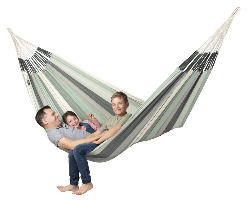 Hamaca Kingsize para jardín y terraza Modesta Olive - La Siesta
