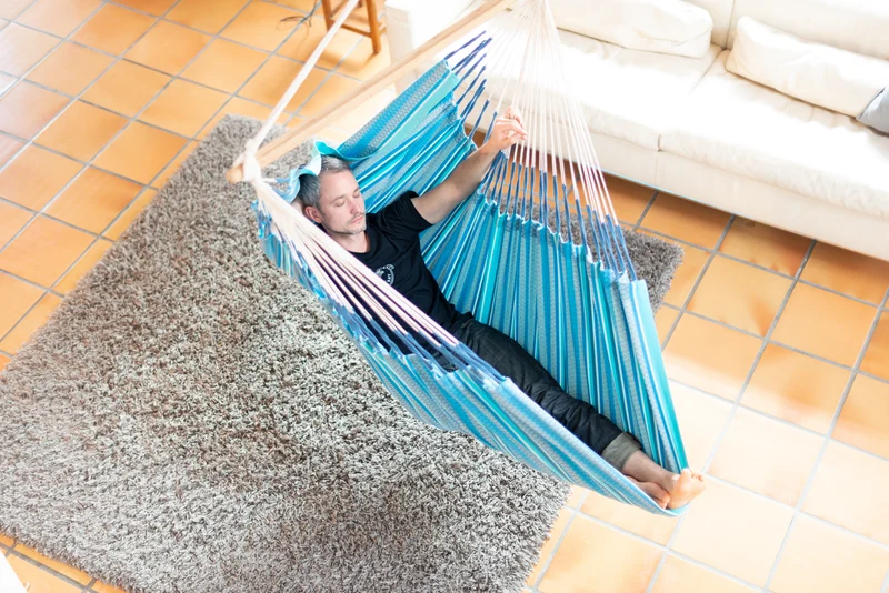 Silla colgante comfort kingsize Habana (Azufre)