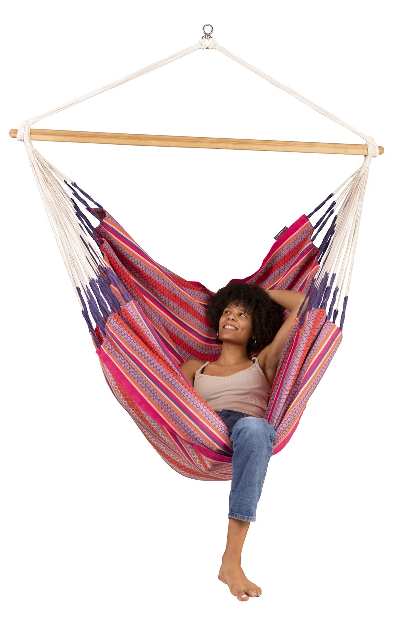 Silla colgante comfort kingsize Habana (Flamingo)