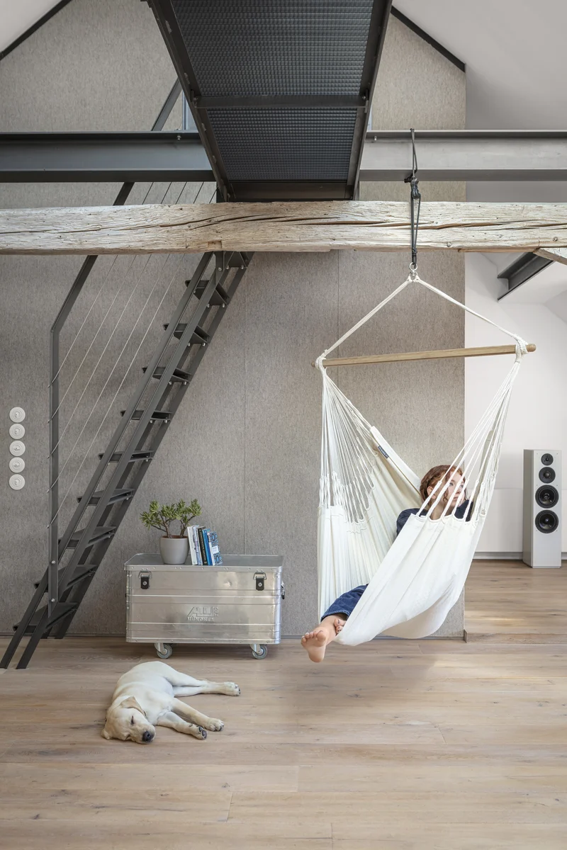 Silla colgante comfort Habana (Latte)