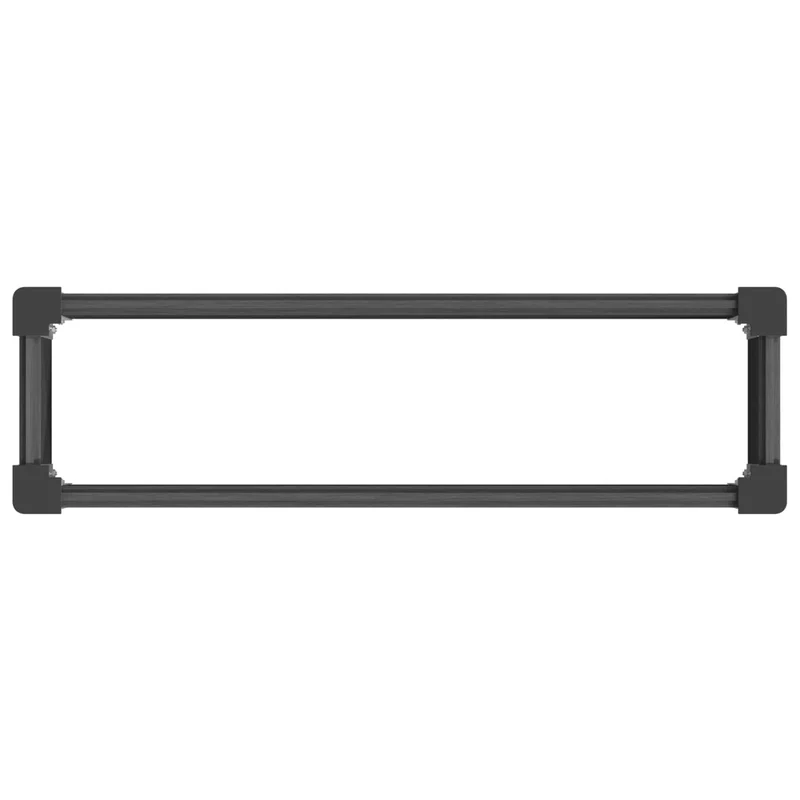 Arriate Elevado Gris 100 X 30 X 72 Cm Wpc Y Aluminio