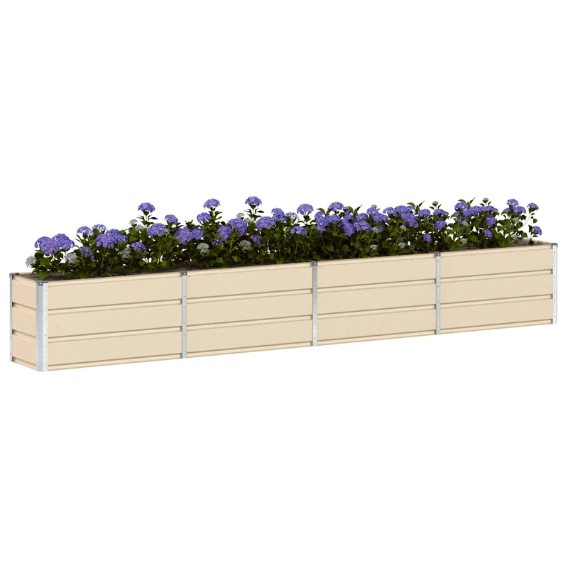 Jardinera Marfil 320 X 40 X 45 Cm Acero