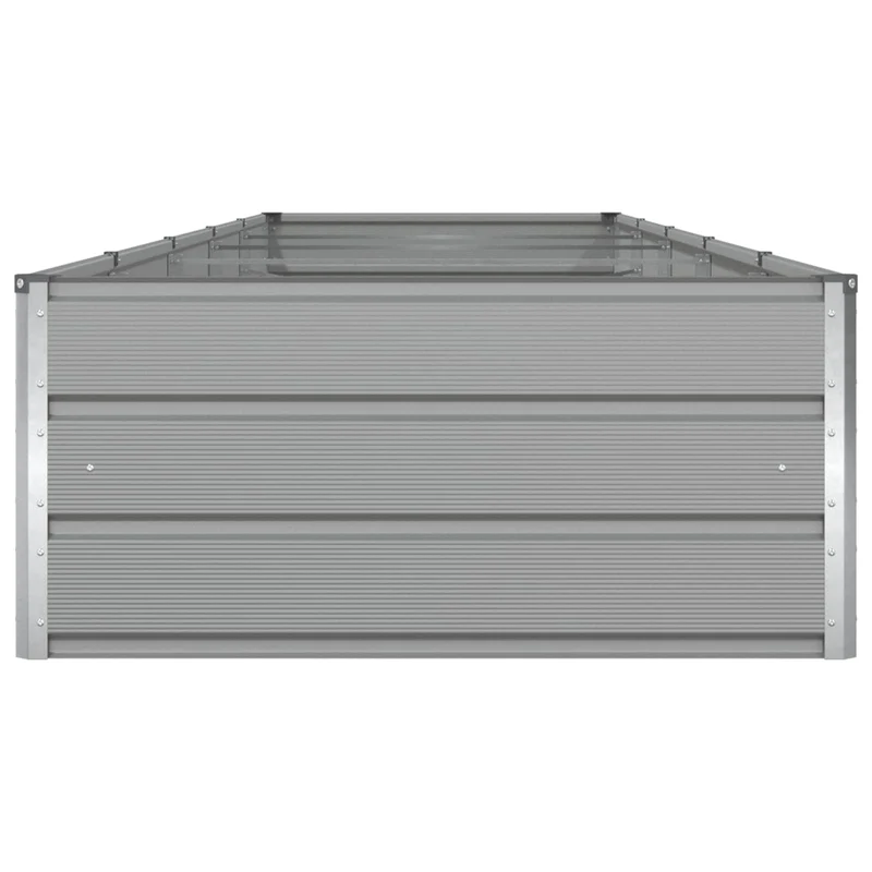 Jardinera Gris Claro 480 X 100 X 45 Cm Acero Galvanizado