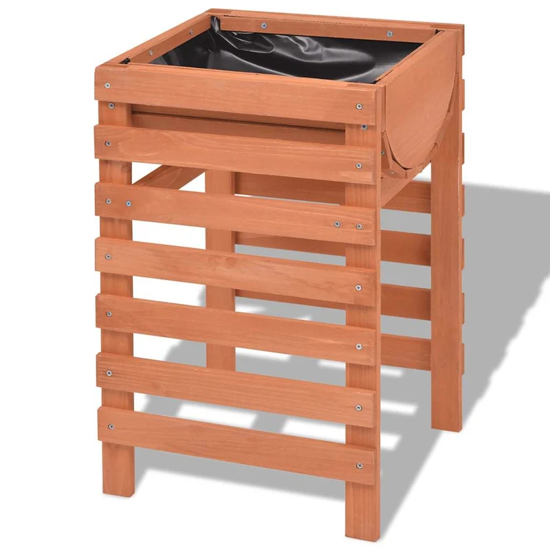 Jardinera De Madera 38x36x60 Cm