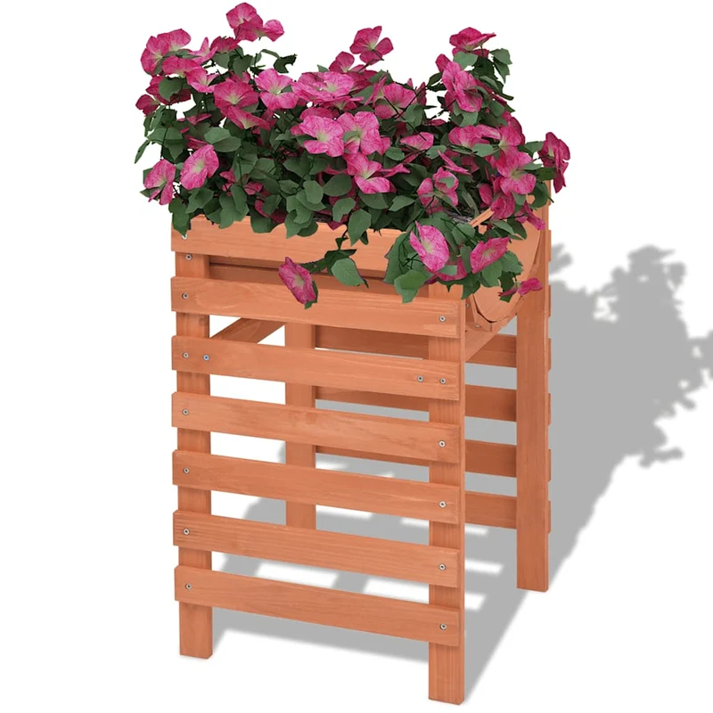 Jardinera De Madera 38x36x60 Cm