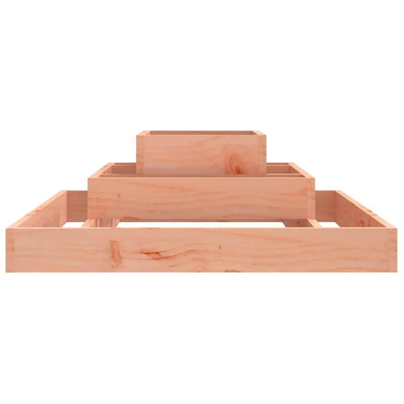 Jardinera De Madera Maciza De Abeto Douglas 80x80x27 Cm