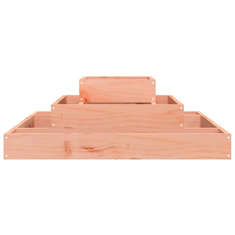 Jardinera De Madera Maciza De Abeto Douglas 80x80x27 Cm