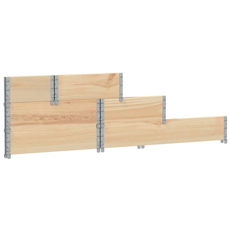 Arriate Elevado De 3 Niveles Madera Maciza De Pino 120x80 Cm