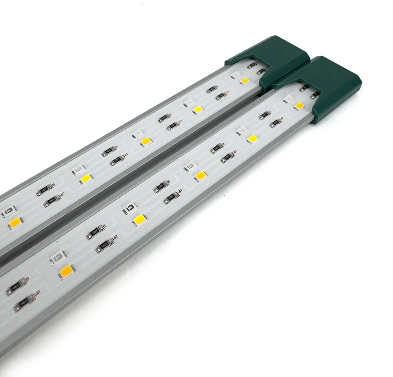Propagador LED con 2 barras de 22W y controlador digital FarmX 38 x 24,5 x 19,5 cm