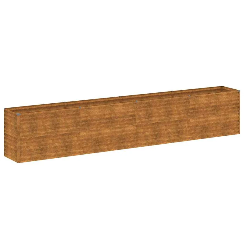 Jardinera Elevada 385x50x69 Cm De Acero Corten