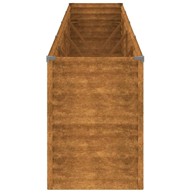 Jardinera Elevada 385x50x69 Cm De Acero Corten