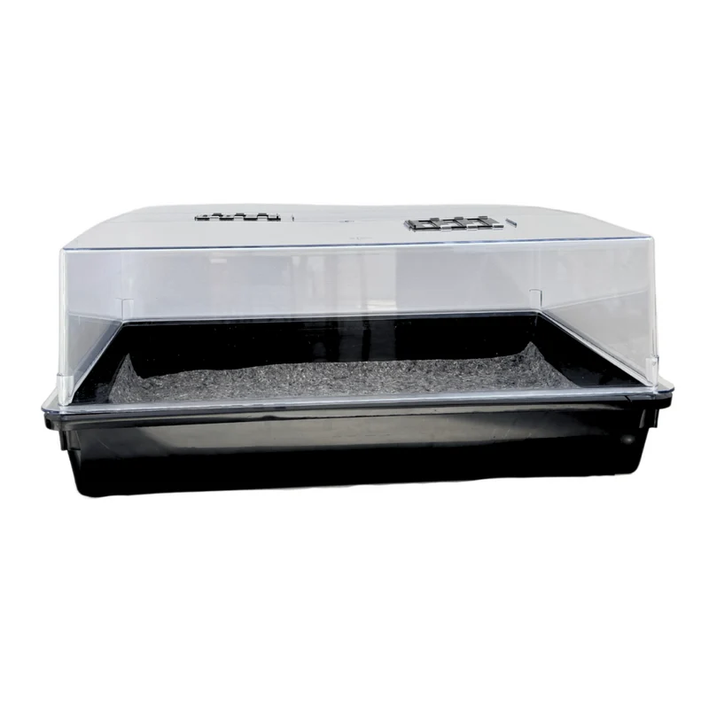 Propagador de plástico rígido con ventilación ajustable FARMX 58,5 x 38,3 x 22,8 cm